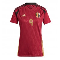 Maglie da calcio Belgio Leandro Trossard #9 Prima Maglia Femminile Europei 2024 Manica Corta